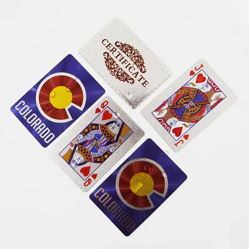 Folyo Füzyon Poker Kartları