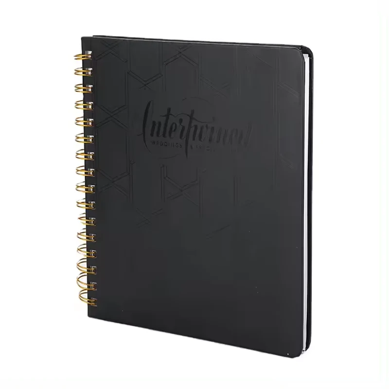 Tarihsiz Geniş Çizgili Spiral Defter
